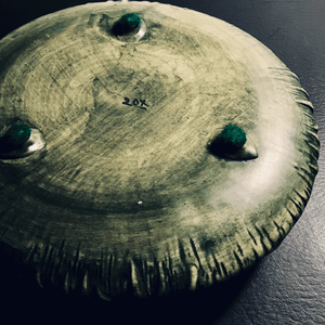 Faux Bois Weller Palm Bowl Circa 1920