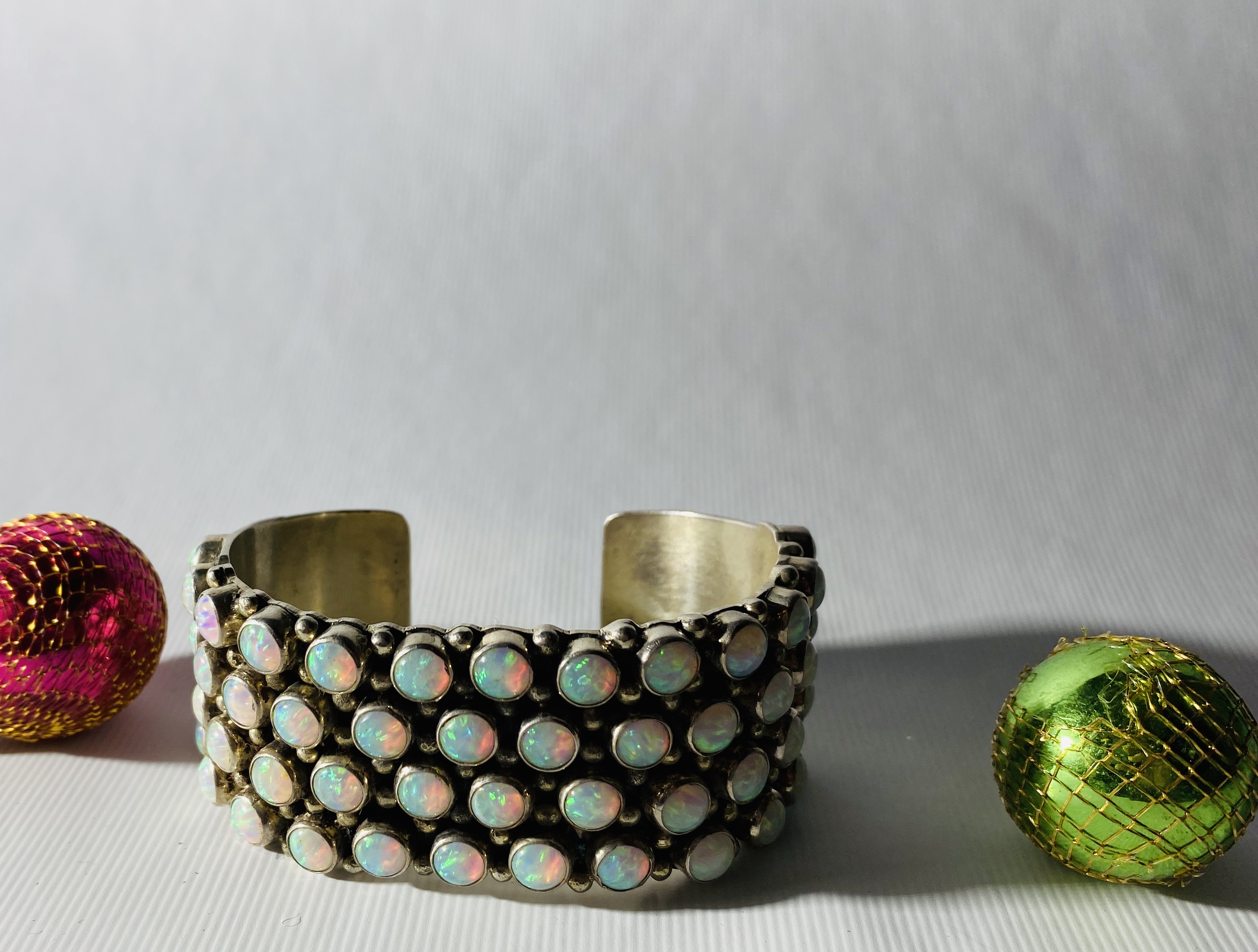 Nakai Navajo Opal Cuff