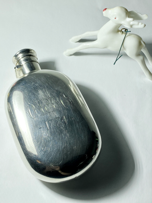 Sterling Silver Flask c. 1884