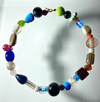Mixed Glass Beaded Necklace - Tuxedo Park Junk Shop
