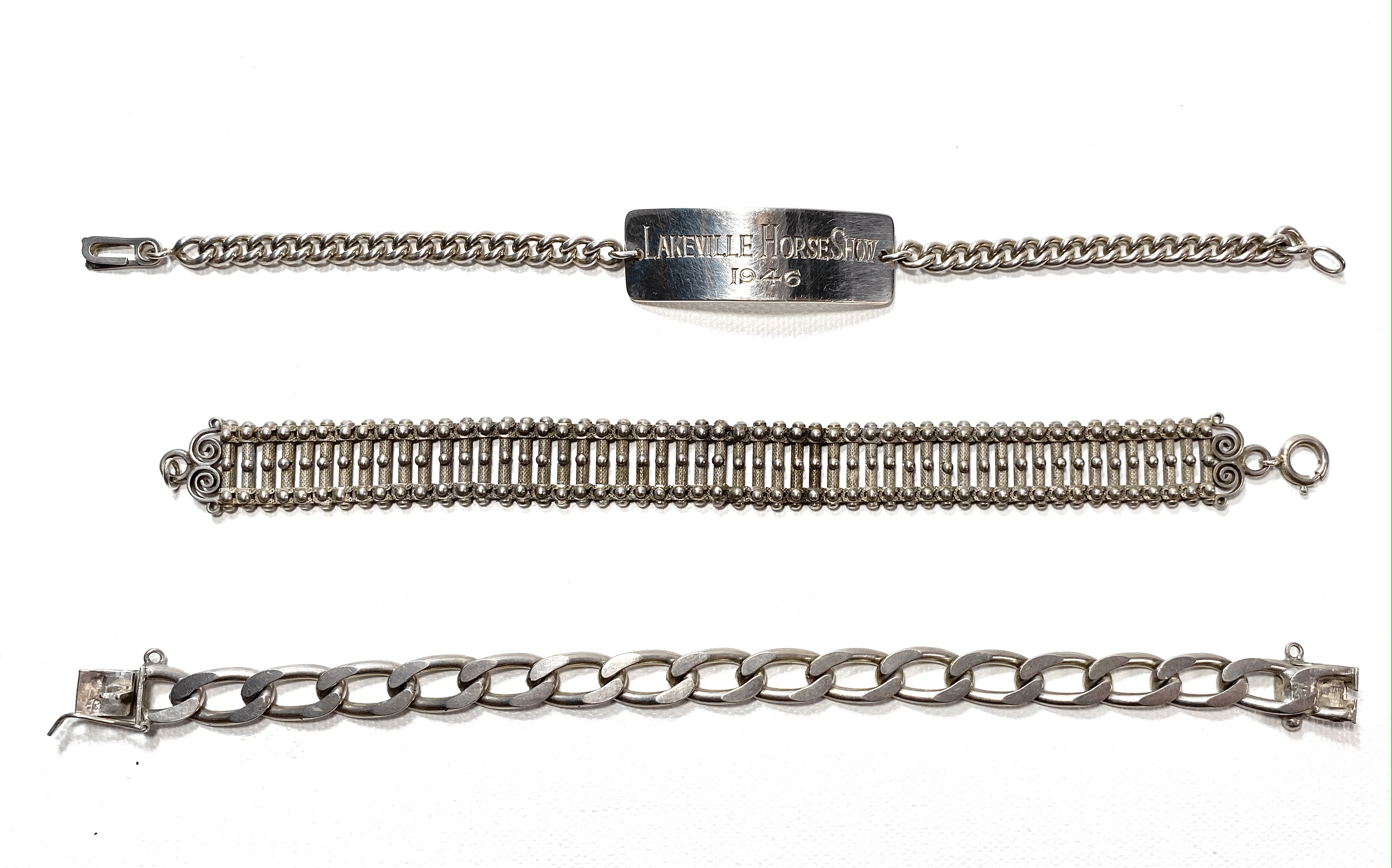 Sterling Silver Chain Bracelets