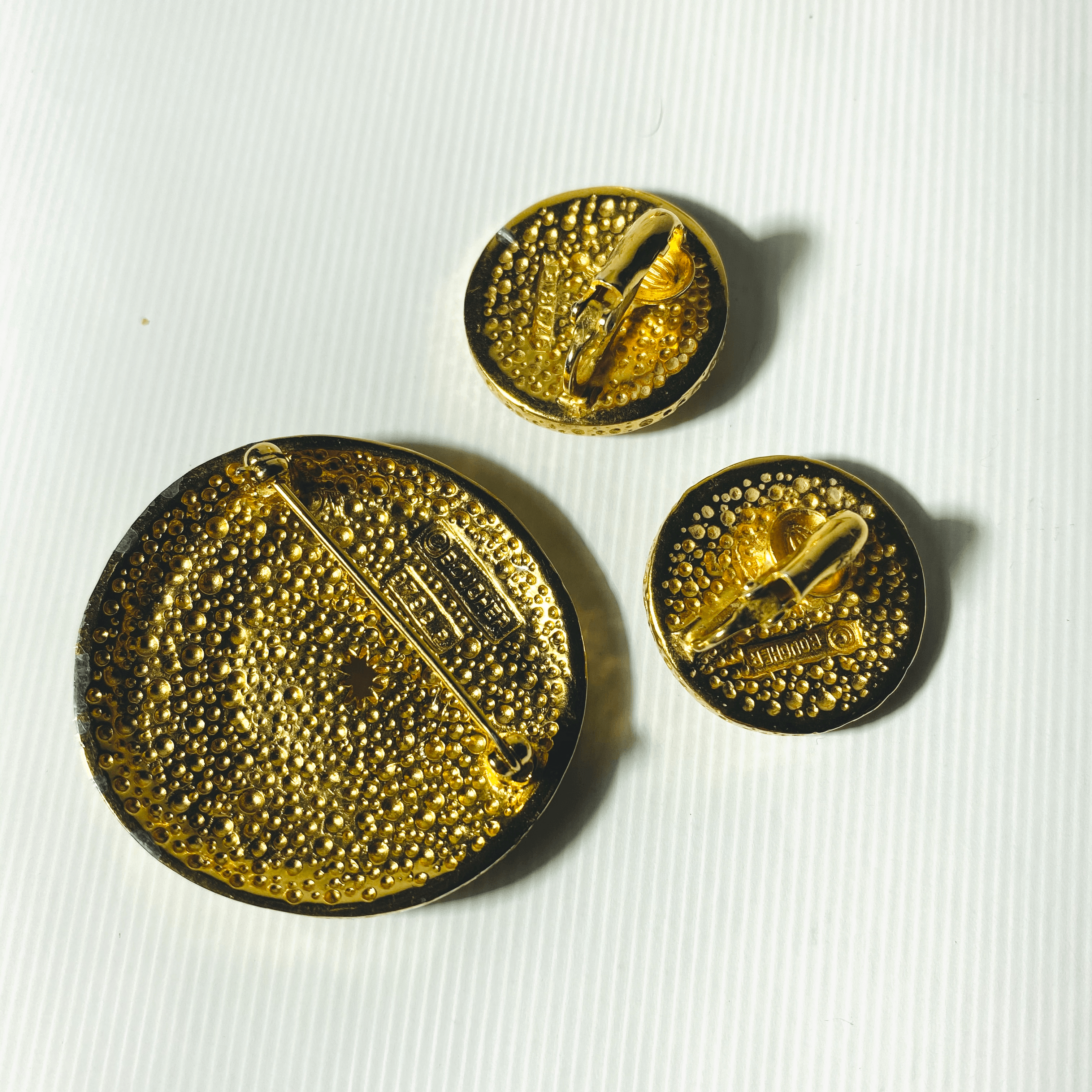 Marcel Boucher Pavé Lemon Slice Bijouterie - Tuxedo Park Junk Shop