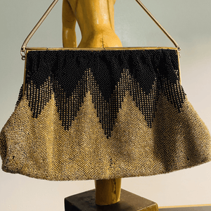 1940's French Art Deco Evening Bag from Bags by Josef - Tuxedo Park Junk Shop