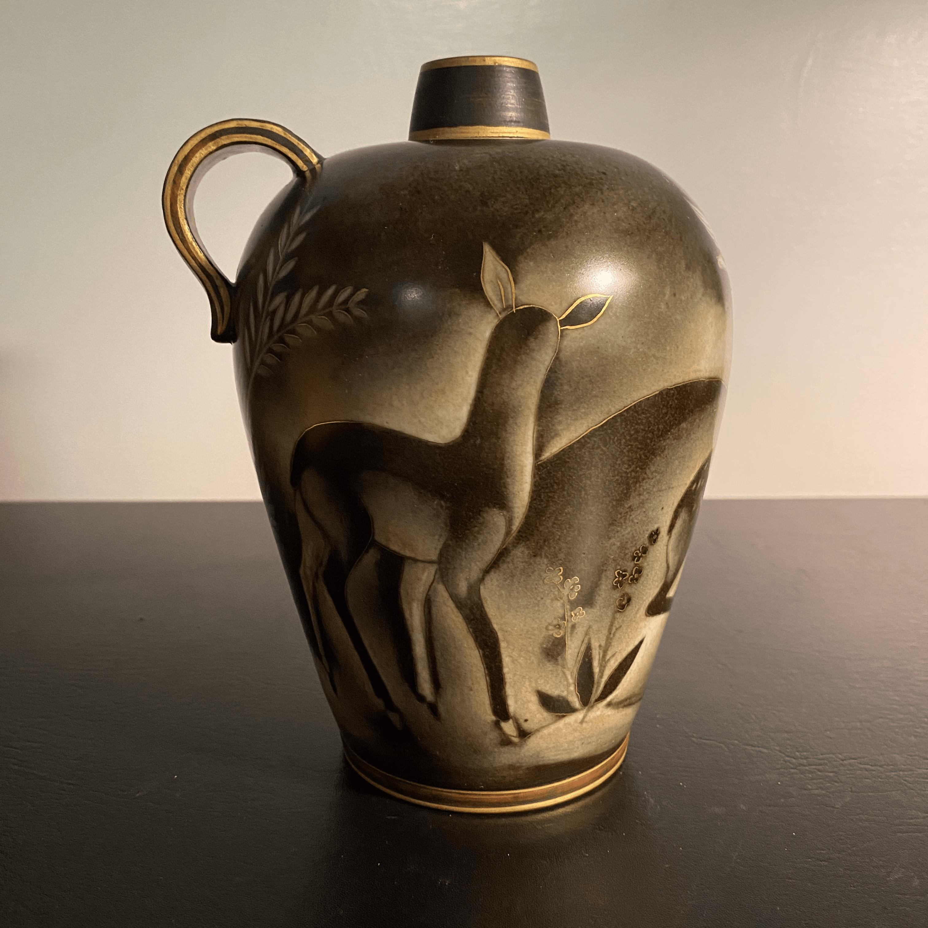 Gunnar Nylund Flambé Jug for Rörstrand - Tuxedo Park Junk Shop