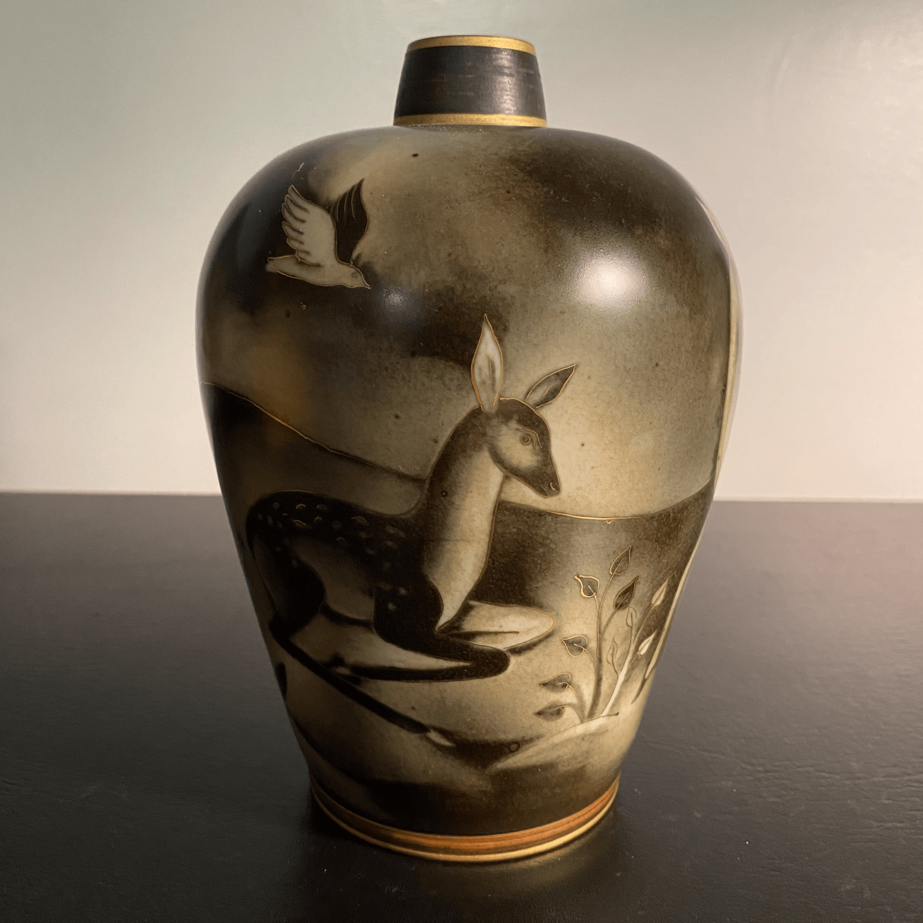 Gunnar Nylund Flambé Jug for Rörstrand - Tuxedo Park Junk Shop