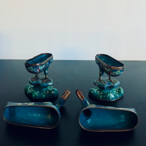 A Fine Pair of Cloisonné Duck Censers, 19th Century