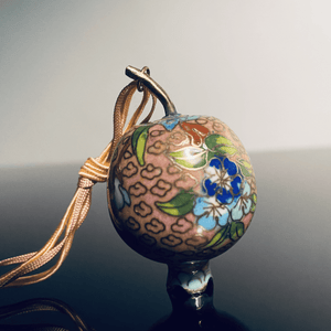 Vintage Chinese Cloisonné Pomegranate - Tuxedo Park Junk Shop