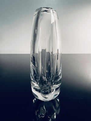Cut Crystal Squirrel Vase - Tuxedo Park Junk Shop