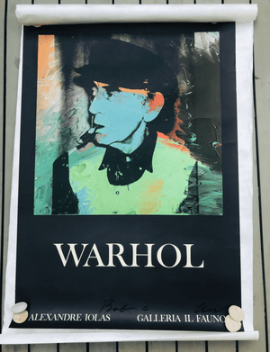 Andy Warhol Man Ray 1974
