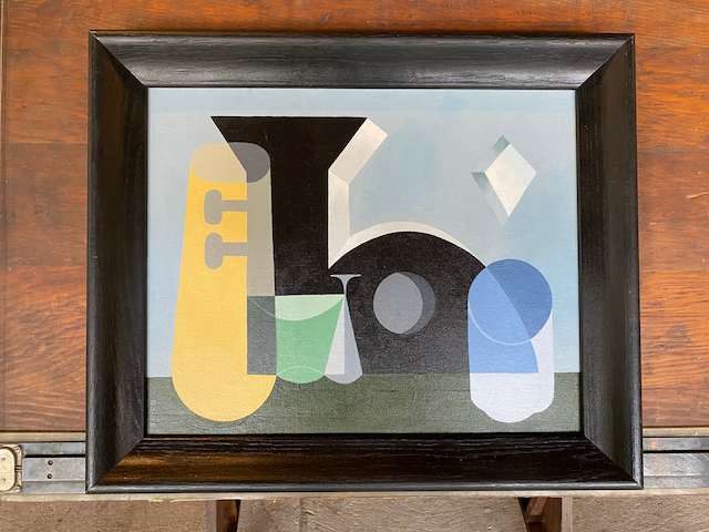 Seymour Zayon Cubist Surrealist  Still-life