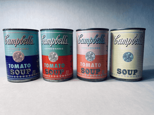 Andy Warhol Campbell's Soup Cans circa 2003 - Tuxedo Park Junk Shop