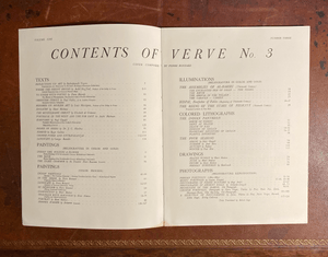 VERVE An Artistic and Literary Quarterly Volume 1 No. 3 October - December 1938
