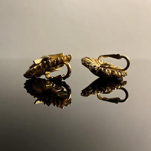 Trifari Starburst Earrings - Tuxedo Park Junk Shop