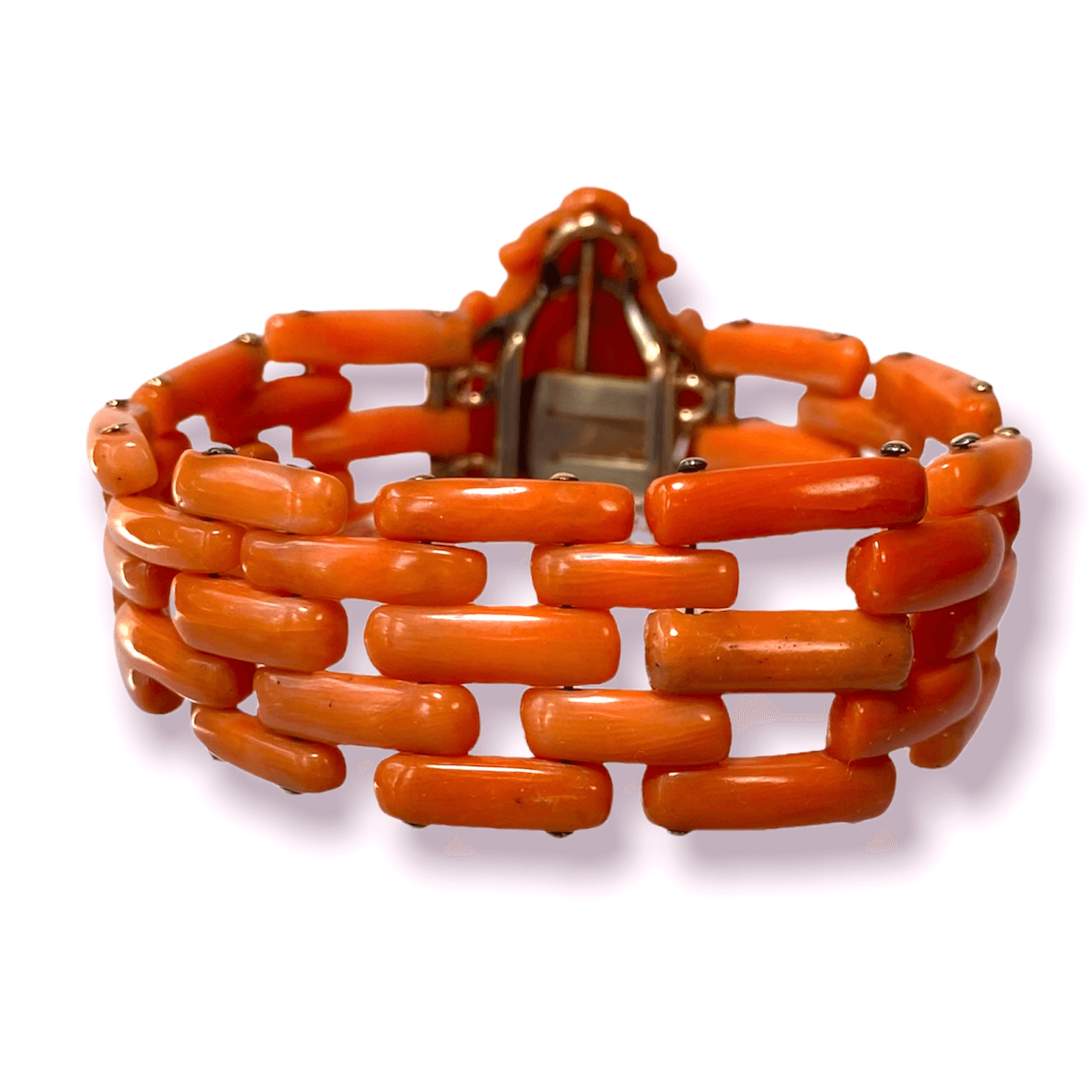 Antique Coral Bracelet