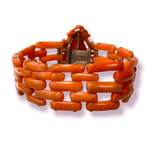 Antique Coral Bracelet