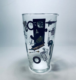 Vintage Cocktail Mixing Glass