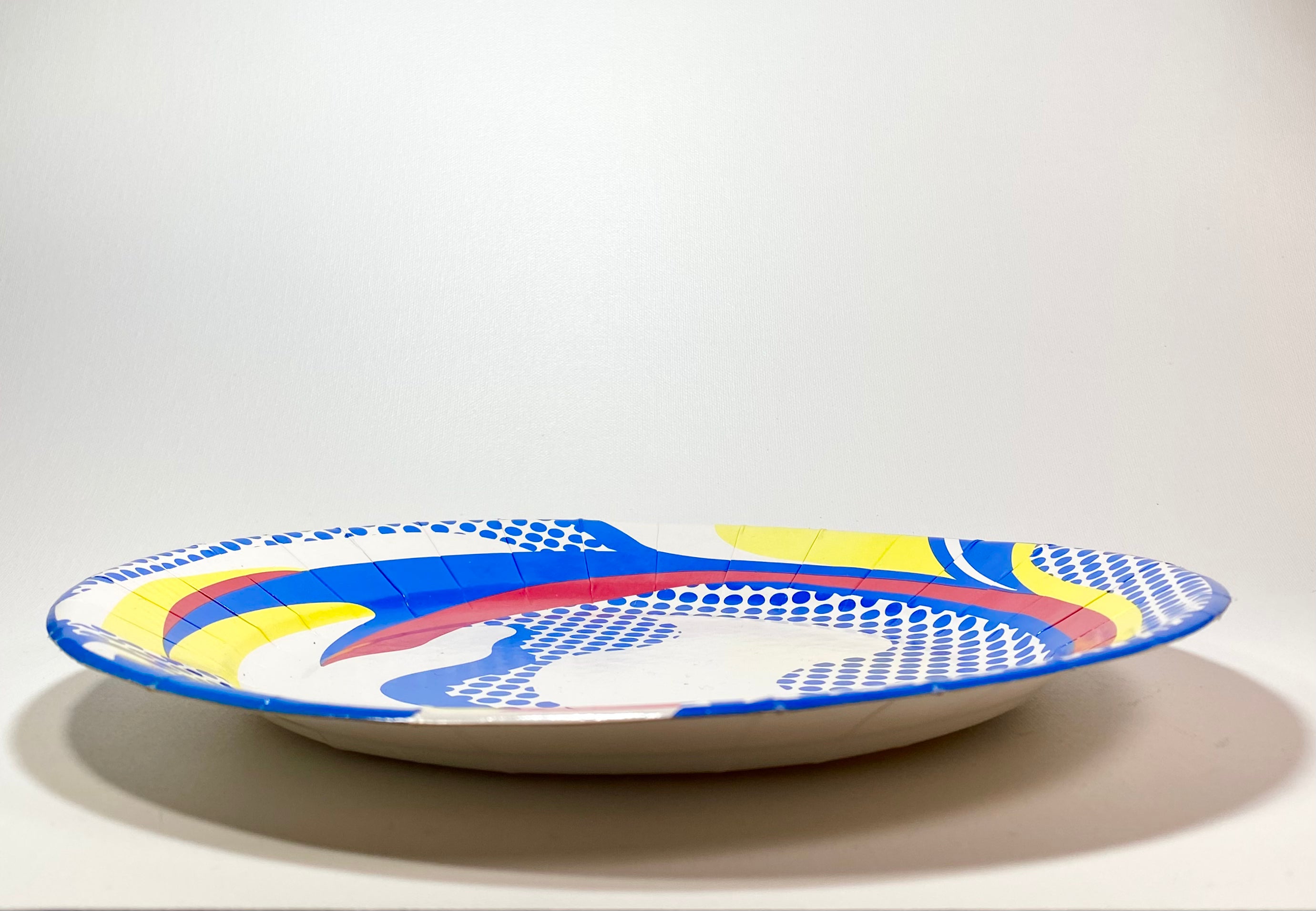 Roy Lichtenstein Paper Plate (1969) Paper Cup (1967)