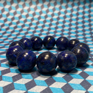 Boötes Lapis Lazuli Perle Bracelet
