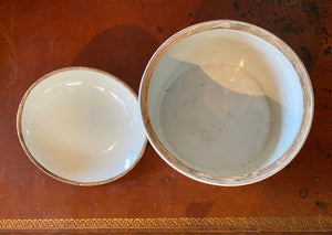 Chinese Lidded Jar with Karashishi Chasing the Tama