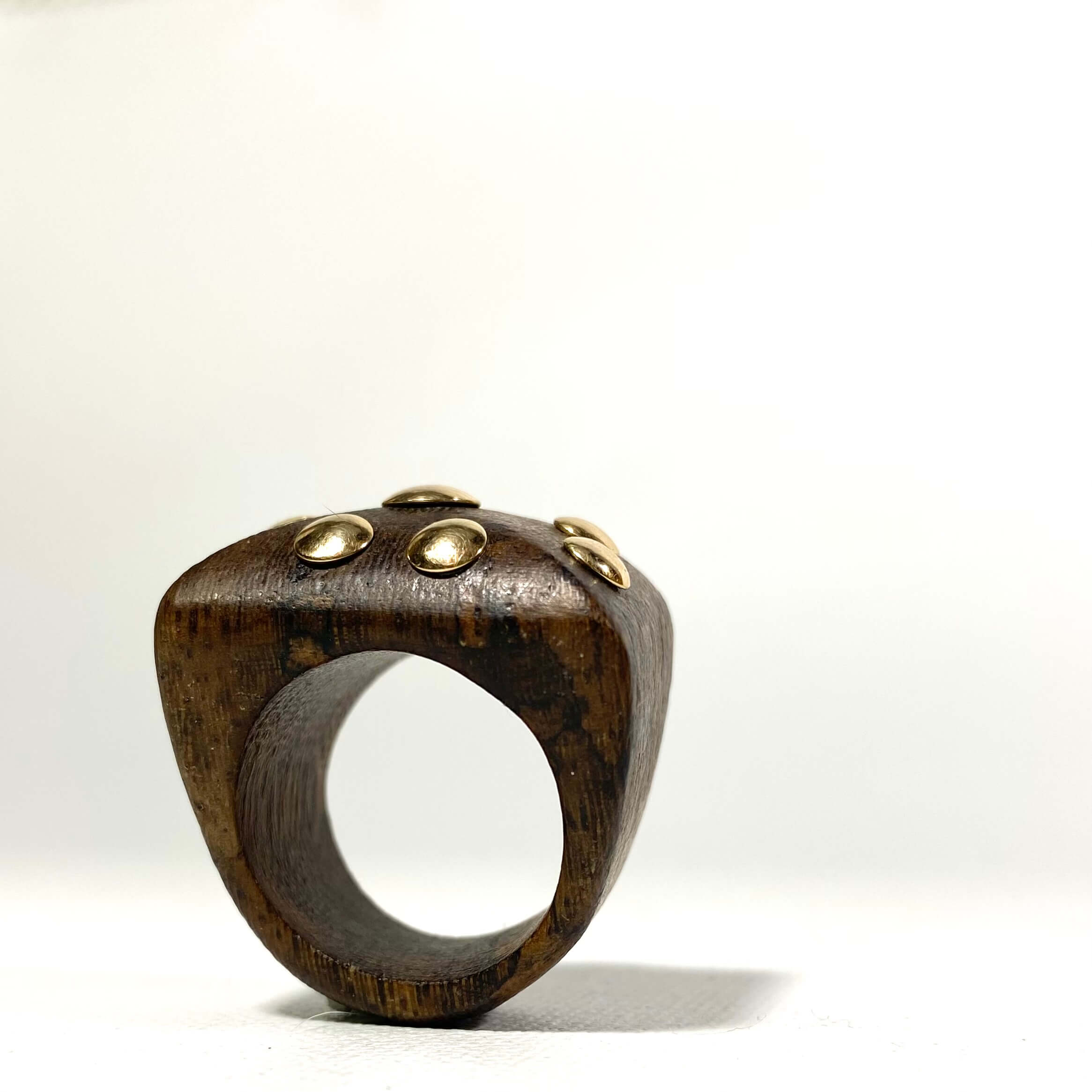 Marcella Ciceri 14K Studded Ring