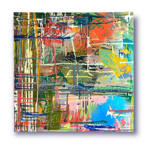 Untitled (Drip Color Study)