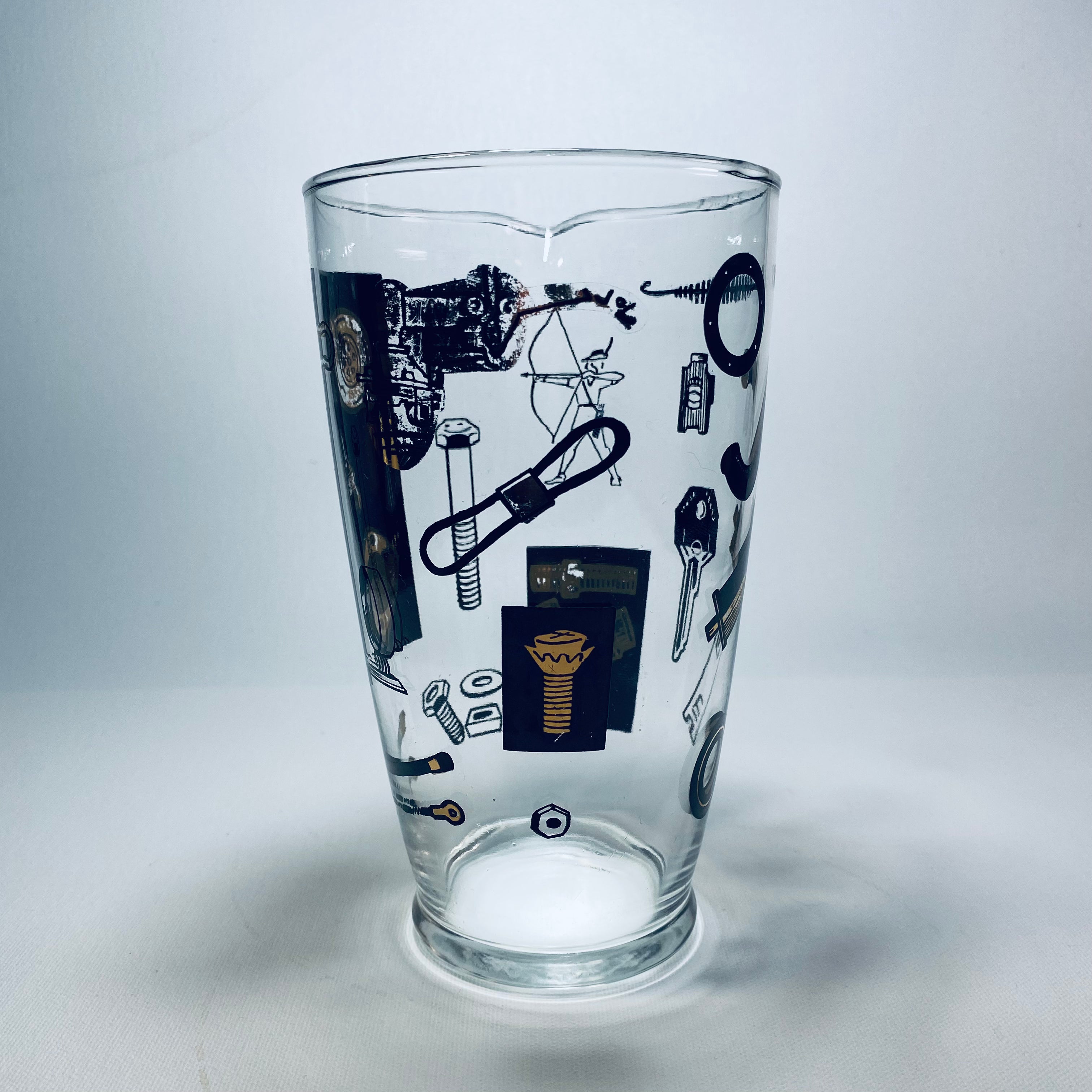 Vintage Cocktail Mixing Glass