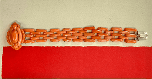 Antique Coral Bracelet
