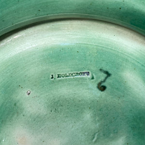 Holdcroft Majolica Pond Lily Punch Bowl