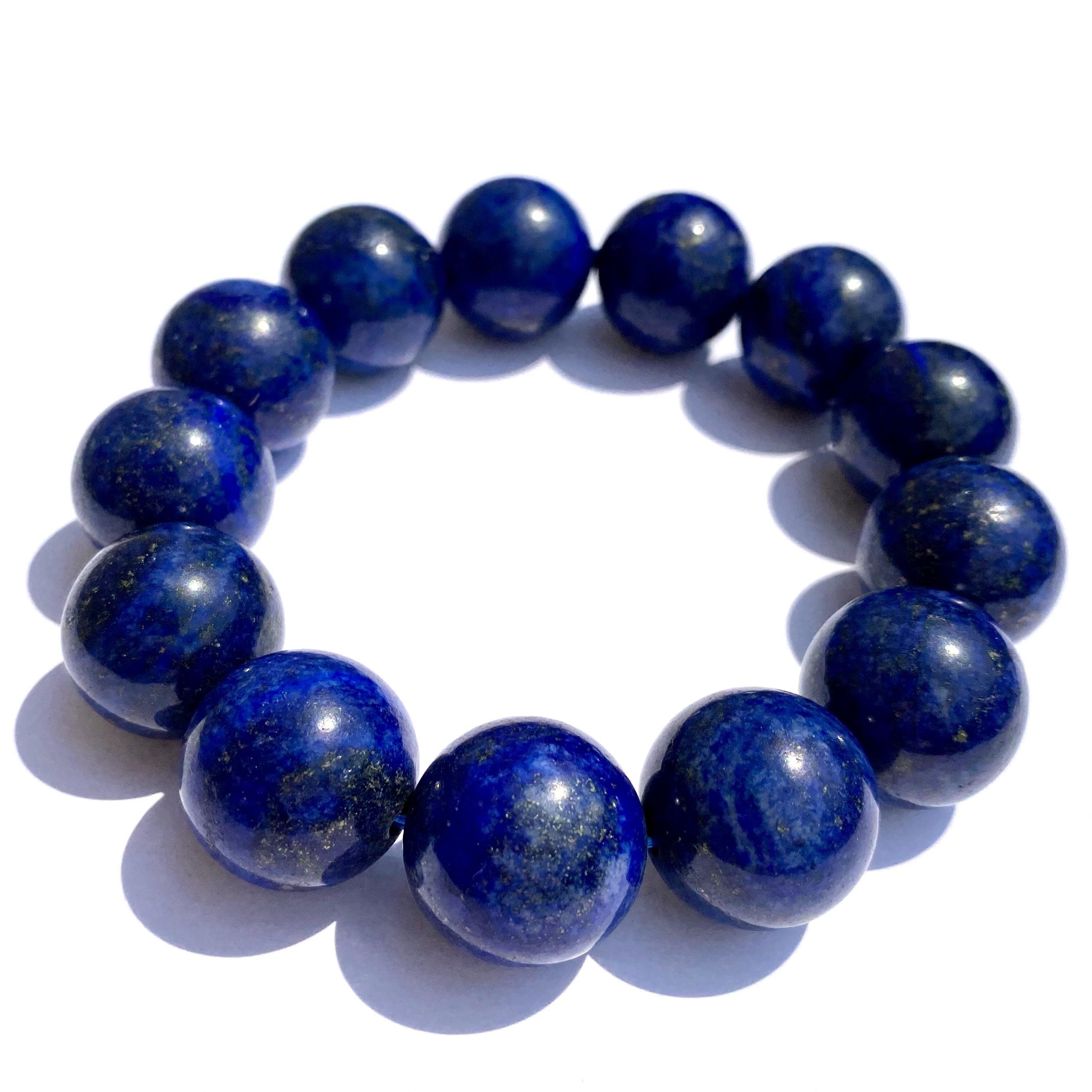 Vintage Lapis Lazuli Bracelet - Tuxedo Park Junk Shop