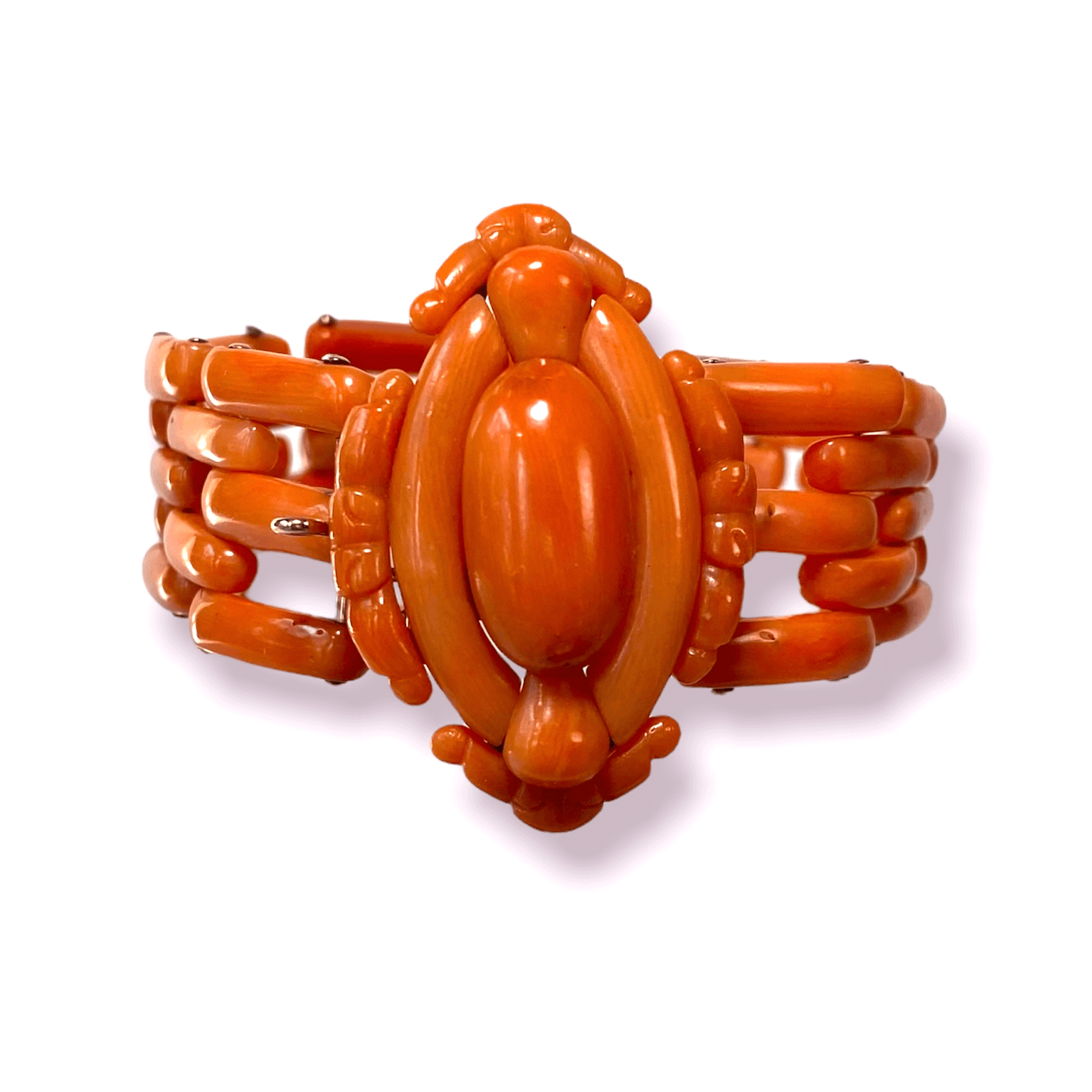 Antique Coral Bracelet