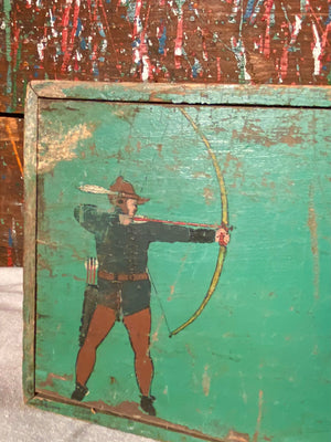 Vintage Adirondack Archery Quiver Box