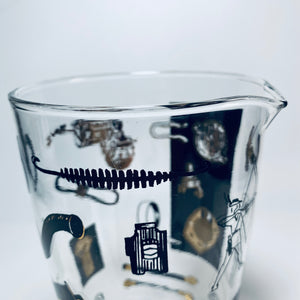 Vintage Cocktail Mixing Glass