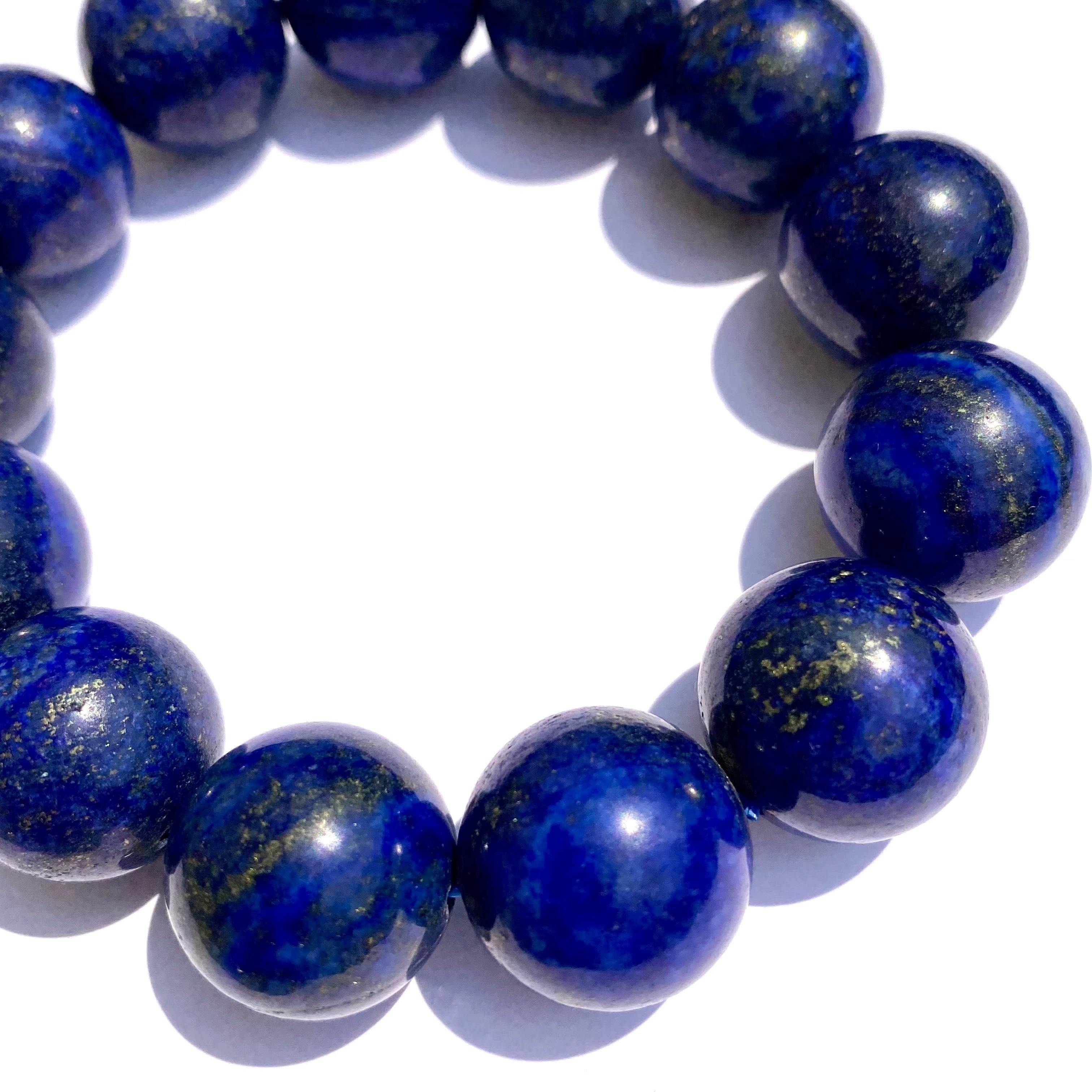 Vintage Lapis Lazuli Bracelet - Tuxedo Park Junk Shop